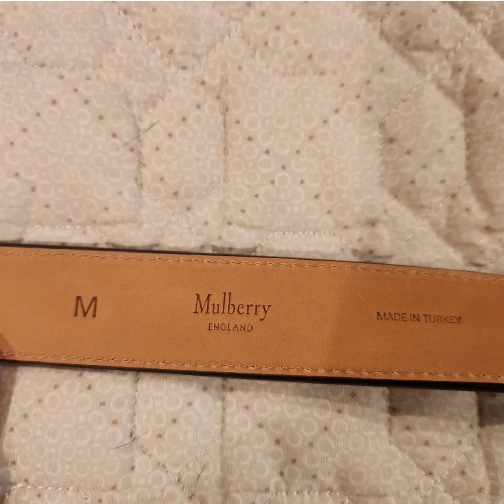 NWT Mulberry Leather Iris Belt